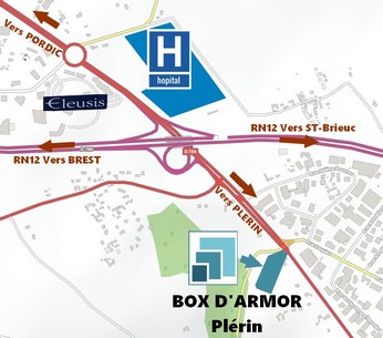 Box plérin, proche de Pordic et Saint-Brieuc